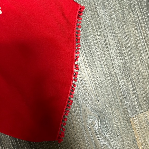 ❤️California Moonrise Bohemian Red Embroidered Size Small Kimono - Picture 5 of 8